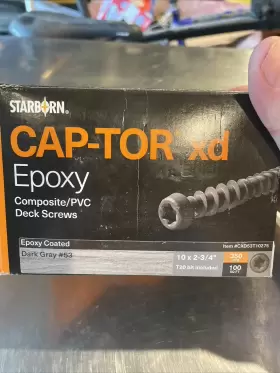 099385137166 STARBORN Cap Tor Xd Deck Screws Epoxy Coat