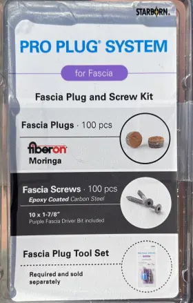 844219027720 STARBORN Pro Plug Fascia Deck Pugs Screws