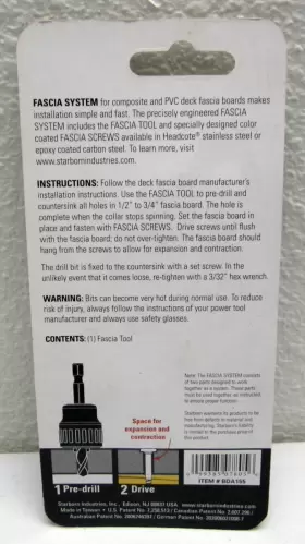 BDA155 STARBORN Deckfast Fascia Tool Screws #2