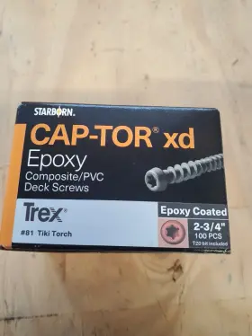 CXD55T10275O STARBORN Trex Tiki Torch Cap Tor Xd Expoxy Box