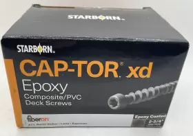 CXD71T1027588 STARBORN Cap Tor Xd Epoxy Deck Screws Fiberon