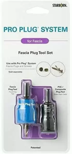 099385136510 STARBORN INDUSTRIES Pro Plug Fascia Tool Set