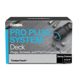 PXDC422T275 STARBORN INDUSTRIES Pro Plug Timbertech Island