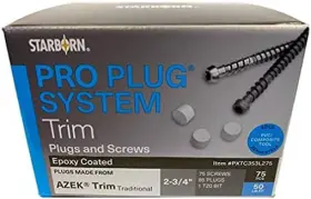 PXTC353L275 STARBORN INDUSTRIES Pro Plug Pvc Plugging Azek #2