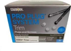 PXTC353L275 STARBORN INDUSTRIES Pro Plug Pvc Plugging Azek