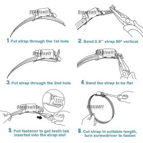 SUS20201015CUS-CLAMP STEELSOFT Steel Hose #2