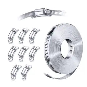 SUS20201015CUS-CLAMP STEELSOFT Steel Hose Duct Kit