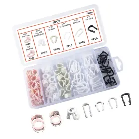 PLALEI-WY-RYGXKZ-77PCS STRENDIER Fuel Line Retaining Clip Car