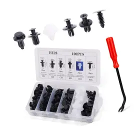 CW03 STRENDIER Bumper Retainer Clips Car Rivets Fasteners Kit