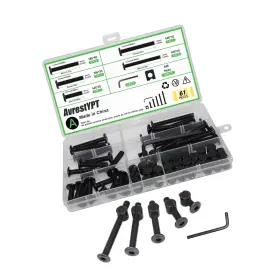 FY-61-A034 STRENDIER Set Crib Screws Bed Frame Bolts Nuts Hex
