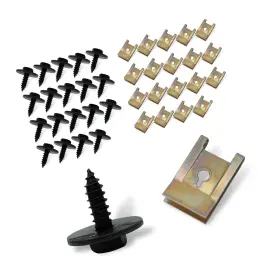 WZP25AL STRENDIER Wzp Fender Liner Screw Nut Clips Bumper Kit