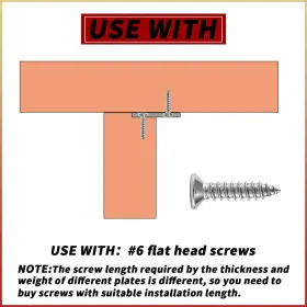 S6-8 SUUJI Figure Fastener Steel Table Top Desk #3