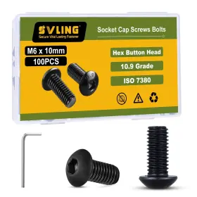 SVG02036 SVLING Head Hex Socket Cap Screws Bolts Alloy