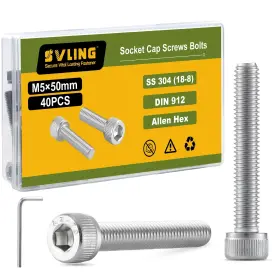 SVH06202 SVLING Bolt Hex Socket Head Cap Screws