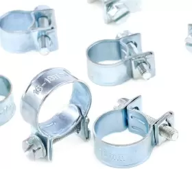 689790143328 SWPEET Zinc Mini Fuel Injection Line Hose Clamp #3
