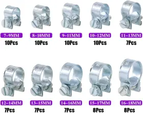 S-mini SWPEET Zinc Fuel Injection Line Hose Clamp Asso #2