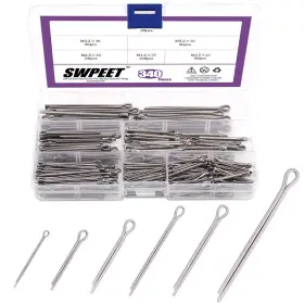 KAIKOU-340 SWPEET Steel Cotter Pin Clip Key Fastener Fitting