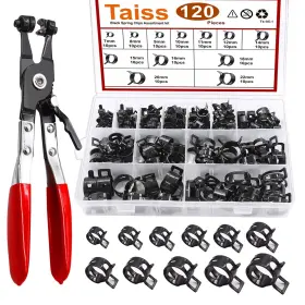 TS-05-1 TAISS Spring Hose Swivel Flat Clamp