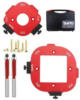 FG06S-LBTUS-AA01 TANYO Router Corner Radius Template Box Jig
