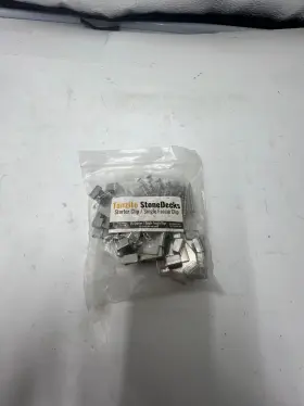 SC25 TANZITE STONE DECKS Pack Starter Clip Fastener Wood