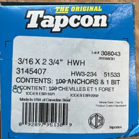 24165 TAPCON Hwh Anchors