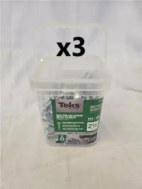 092097213586 TEKS Drilling Screws Hex