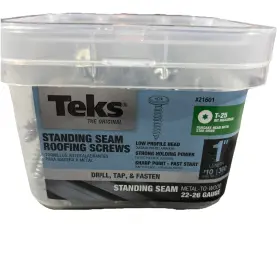 21601 TEKS Seam Roofing Screws Pack