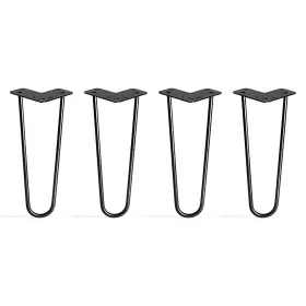 1049-HFG-BH-12 TEN49 Hairpin Furniture Leg Steel