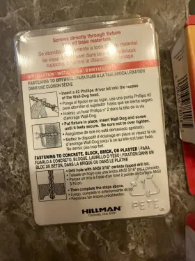 42004 THE HILLMAN GROUP Walldog Screw Anchor #3