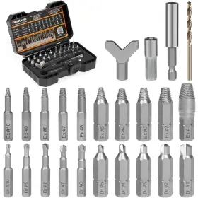 HSE24 THINKWORK Stripped Screw Extractor Set Hss Hrc Eas