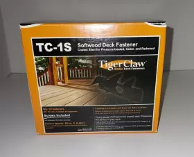 TC-1S TIGER CLAW Hidden Softwood Deck Fasteners Screws