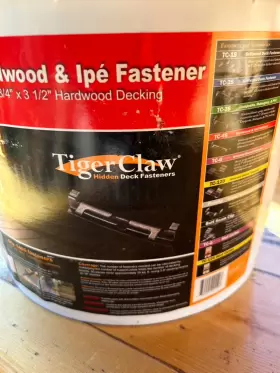 F-4667-PCCB TIGERCLAW Hidden Deck Fasteners Decking #3