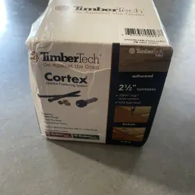 683531029278 TIMBERTECH Cortex Hidden Plug Fasteners Ashwood