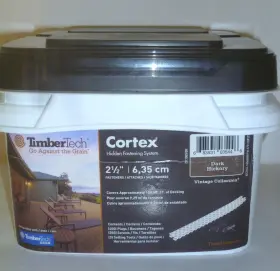683531035446 TIMBERTECH Cortex Screws Azek Hickory