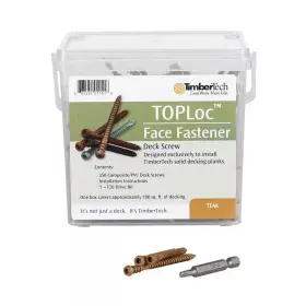 711181353068 TIMBERTECH Toploc Deck Screw Fascia Teak Torx