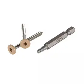 711181784237 TIMBERTECH Toploc Deck Screw Fascia Sand Torx