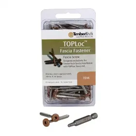744759985798 TIMBERTECH Toploc Deck Screw Fascia Teak Torx