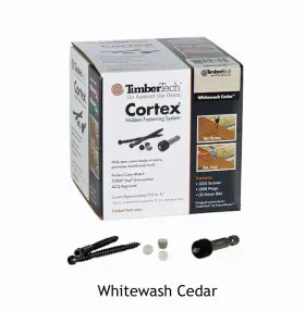 CTX100LCWC TIMBERTECH Cortex Cedar Hidden Deck Fasteners #2