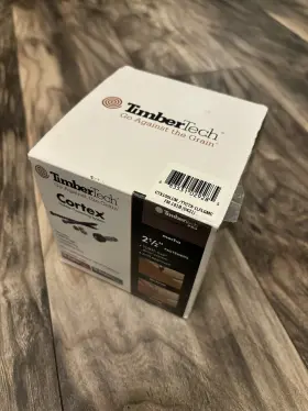 TTCTX-1LFRSDR TIMBERTECH Cortex Hidden Fastening Mocha Screws