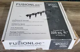 FLOC225 TIMBERTECH Azek Fusionloc Collated Hidden Deck Up