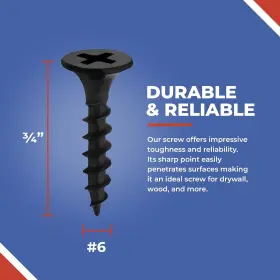 TFDS34 TOOFIX Coarse Thread Drywall Screw Sharp Point Bugle #2