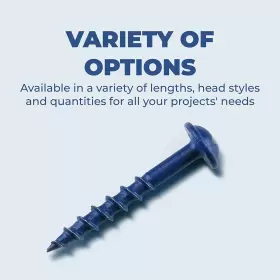 SML-C125B-100 TOOL INC Kote Weather Pocket Screws Coarse Th #3