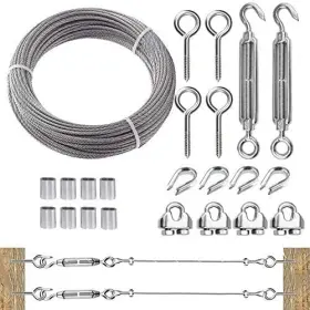 TAXIGSSH3MB-1 TOOTACI Wire Rope Turnbuckle Tensioner Kit