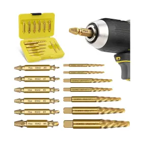 T8089 TOPEC Screw Extractor Set Stripped Removal
