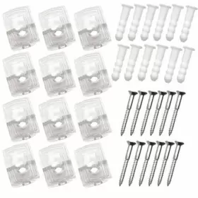 839409006418 TOPZONE Crystal Mirror Holder Clips Pack