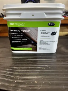 00101RVEH TREX Trey Hideaway Hidden Fasteners #3