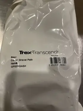 652835163834 TREX Transcend Gasket Pack Stairs Gravel Path #2