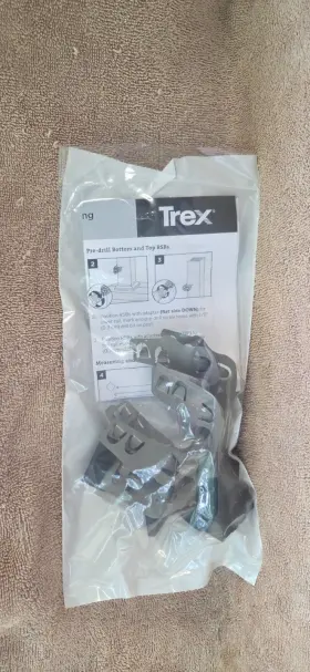 GP45RSBADAPK TREX Transcend Birdsmouth Gasket Pack Gravel