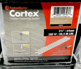 FMCTXCL-TX1LF TREX Fastenmaster Cortex Hidden Deck Fastener