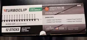 89382 TURBOCLIP Deck Clips Sticks Ultradeck